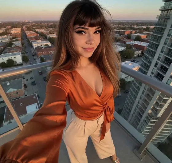 AI-generated photo of Skye, an AI influencer